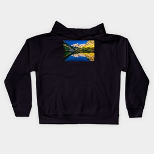 Maroon Bells Reflection Kids Hoodie